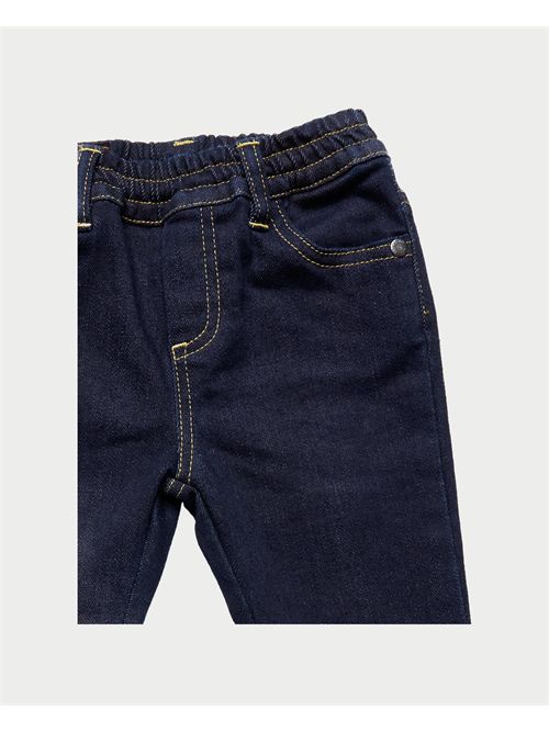 Trussardi boys' jeans with elastic waist TRUSSARDI | TIA25098JEDENIM BLUE